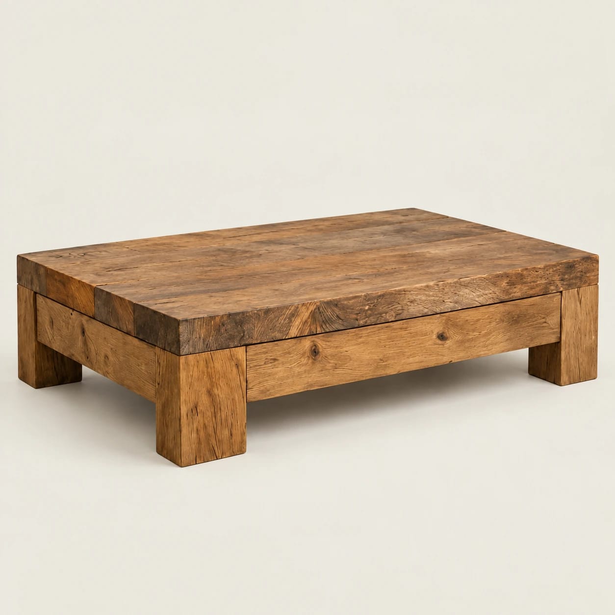 Table basse style farmhouse